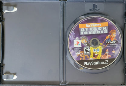 Nicktoons: Attack Of The Toybots - Sony PlayStation 2 PS2 Pre-Owned Tested & Working Great Shape!