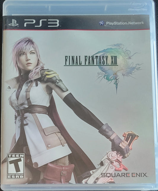 Final Fantasy XIII (CIB) – Sony PlayStation 3 PS3 – Great Shape