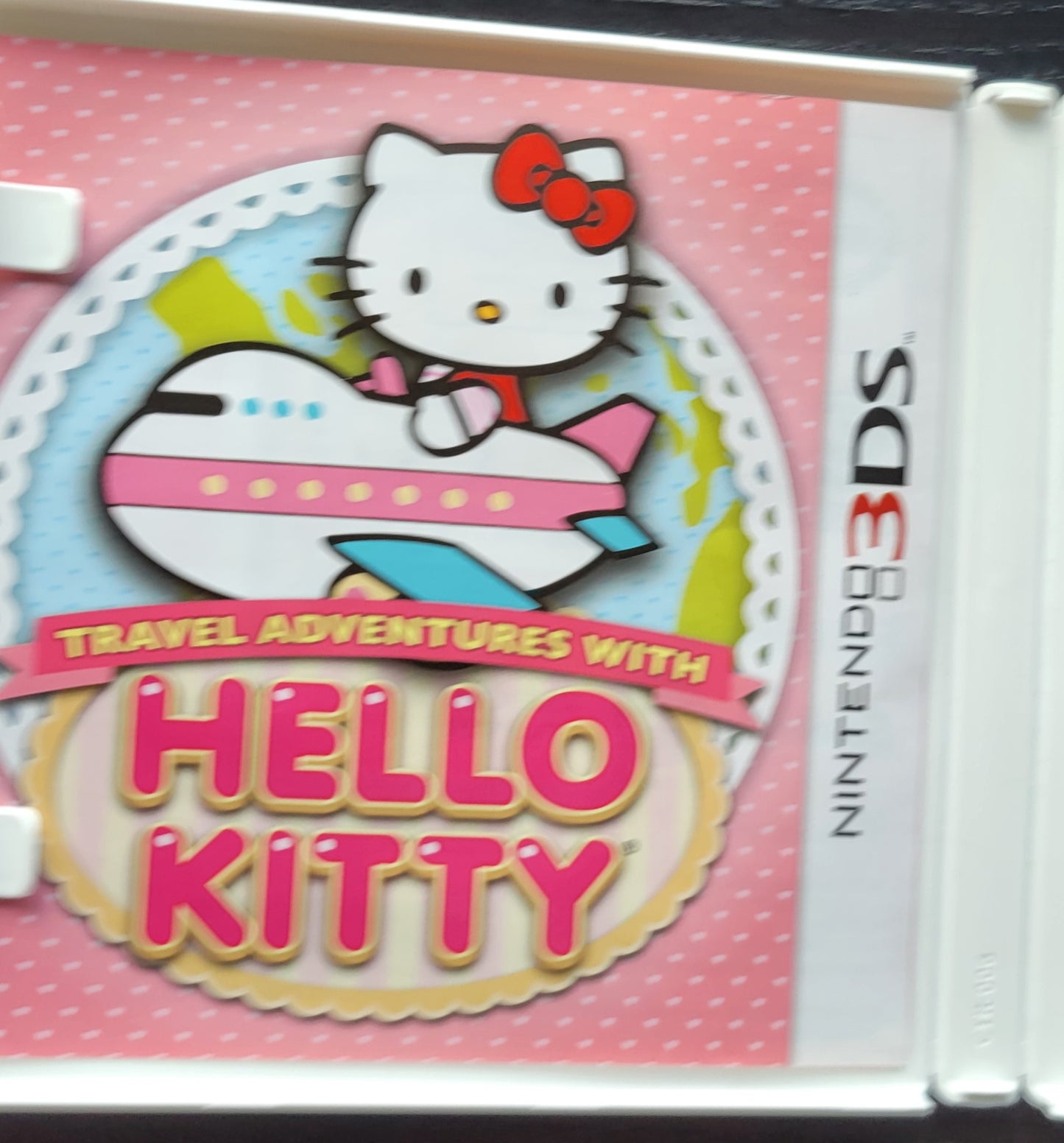 Travel Adventures With Hello Kitty - Nintendo 3DS 2008 - Handheld Console NTSC Cartridge Tested & Working