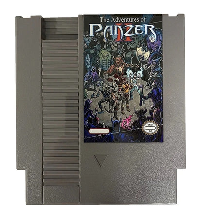 The Adventures Of Panzer - NES Nintendo Entertainment System 1983 72 Pin 8 Bit Video Game Cartridge