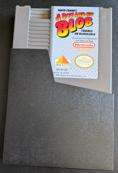 A Boy and His Blob: Trouble on Blobolonia (1990) - Nintendo NES | Authentic | Cleaned & Tested + Protection Sleeve
