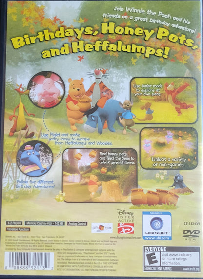 Winnie The Pooh's Rumbly Tumbly Adventure – Sony PlayStation 2 PS2 (CIB) – Tested – Re-Sealed (2005)