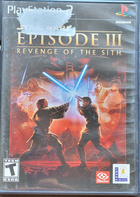 Starwars Episode 3: Revenge Of The Sith - Sony PlayStation 2 PS2 CIB Pre-Owned Great Shape! Tested & Working