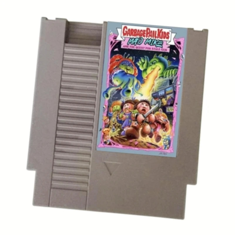 Garbage Pail Kids: Mad Mike - NES Nintendo Entertainment System 1983 72 Pin 8 Bit Video Game Cartridge