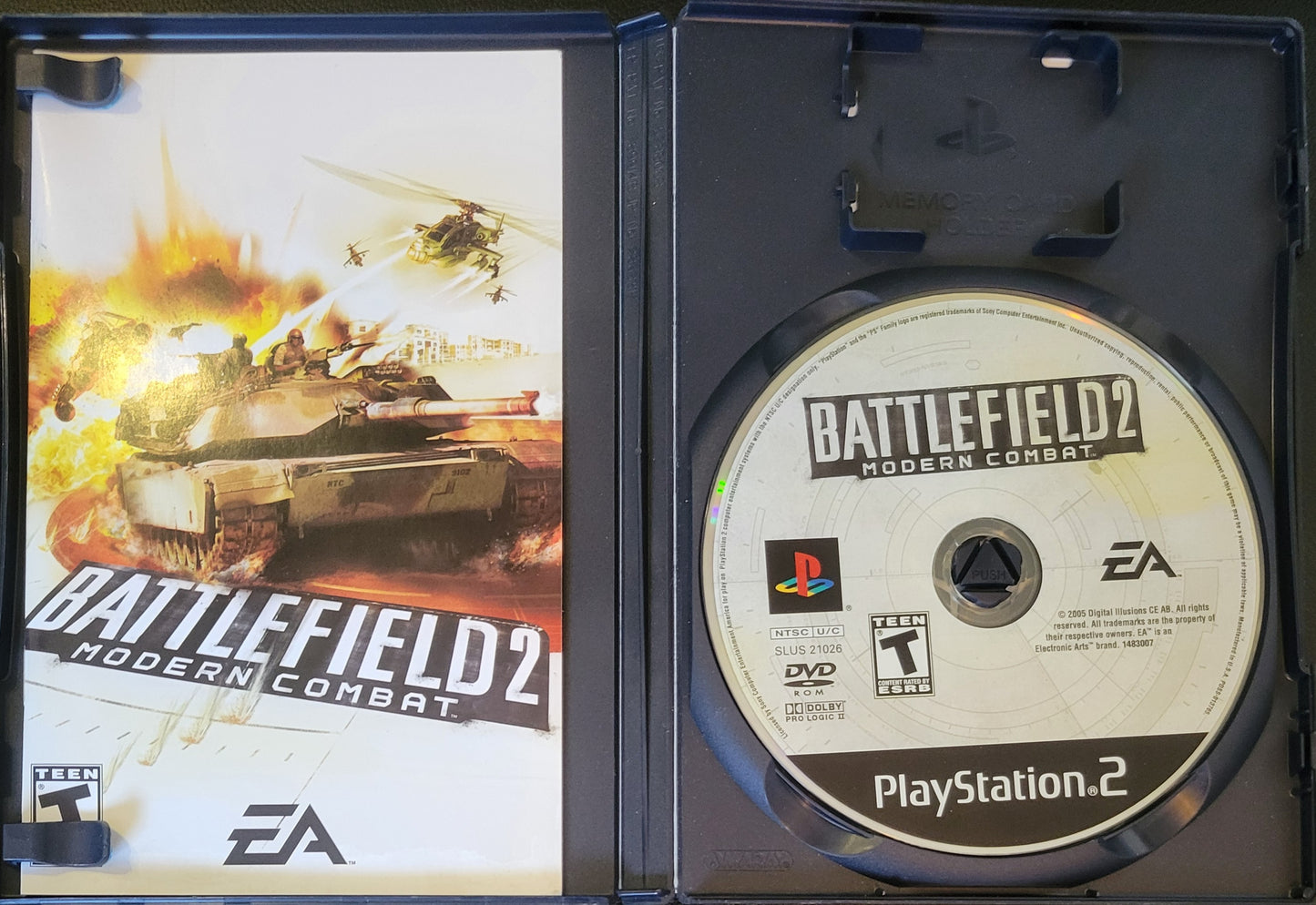 Battlefield 2: Modern Combat - Sony PlayStation 2 PS2 Pre-Owned Tested & Working MINTY