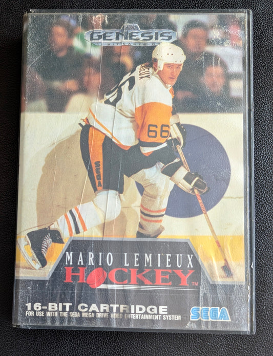 Mario Lemieux Hockey - Boxed (Sega Genesis) | 1990 | Sports / Hockey