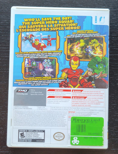 Marvel Super Hero Squad: The Infinity Gauntlet - 2010 Nintendo - Wii - Entertainment System CIB Clean Disc Tested & Working