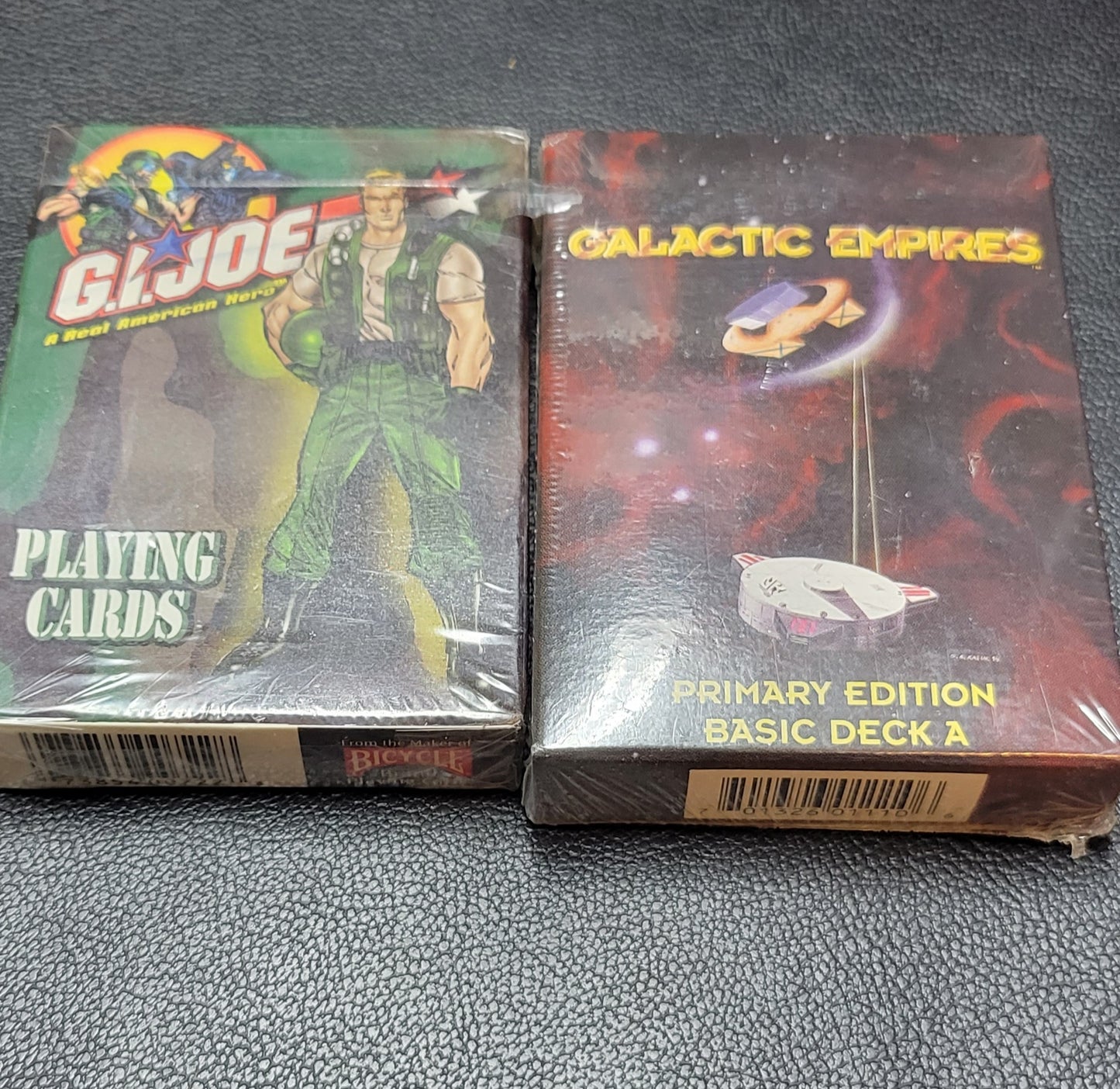 Vintage For Kids 90s G.I. JOE + Galactic Empires Playing Cards Great Condition Smoke Free Home Never Used!