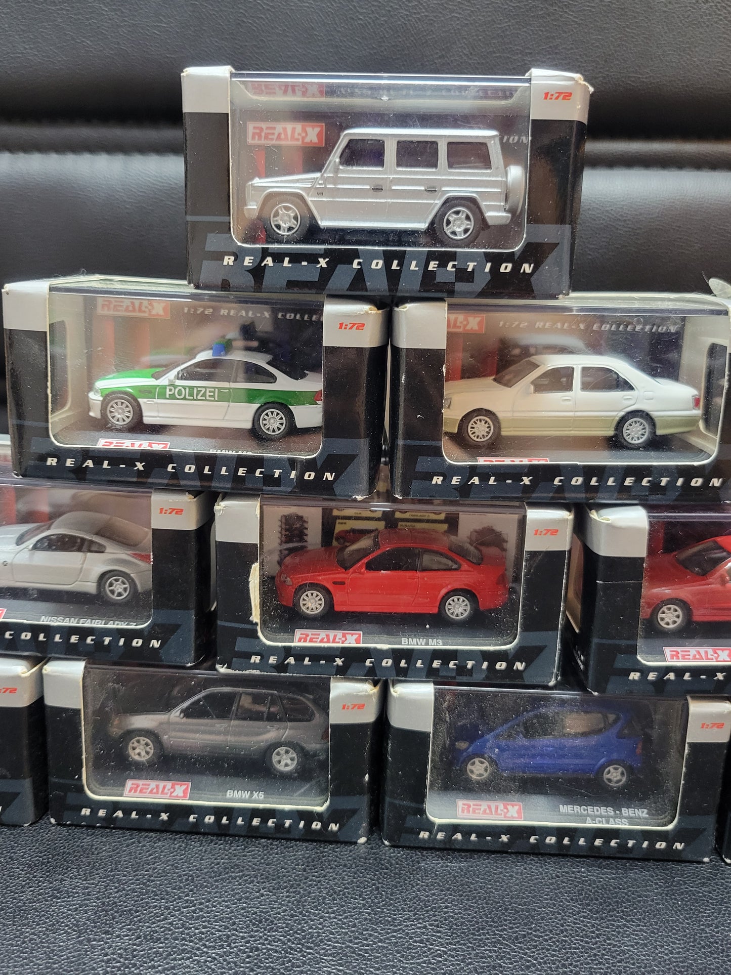 RARE 1/72 Real-X diecast Model Cars 9 To Choose SEALED A++