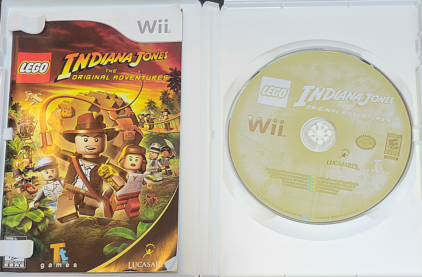 Lego Indiana Jones: The Original Adventures – Nintendo Wii CIB – RE-SEALED + Like New