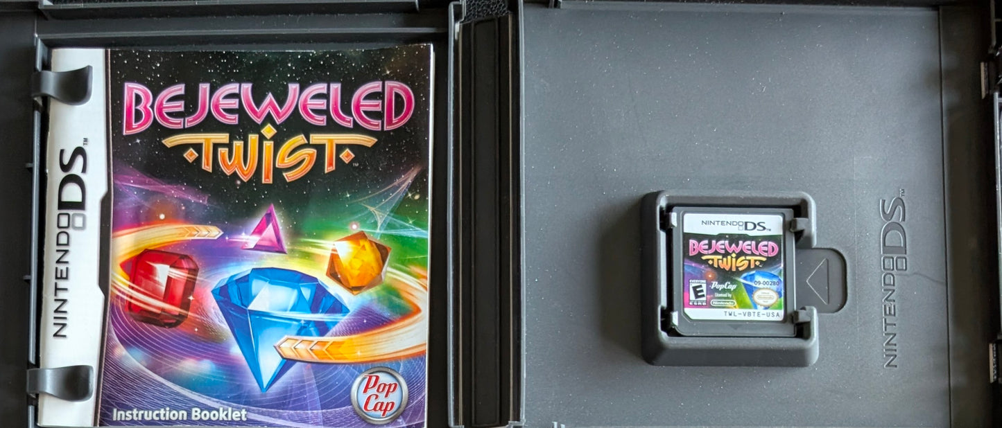 Bejeweled Twist – 2008 Nintendo DS CIB – RE-Sealed – Excellent