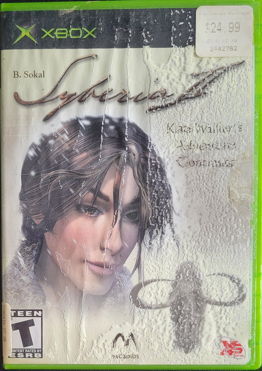 Syberia 2 - (CIB) OG Microsoft XBOX  Pre-Owned Great Shape Tested & Working CLEAN DISC
