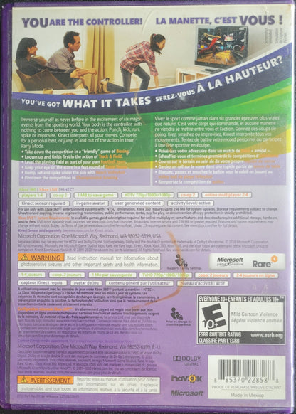 Kinect Sports - (CIB) - Microsoft XBOX 360 - Pre-Owned Like New CLEAN DISC