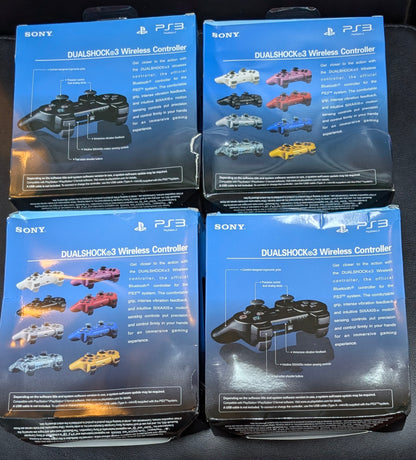PlayStation 3 DualShock 3 Controller (2007) | OEM Original | SEALED | Various Colors