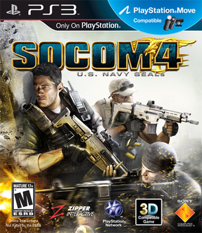SOCOM 4: U.S. Navy SEALs – 2011 Sony PlayStation 3 CIB – RE-Sealed – Excellent