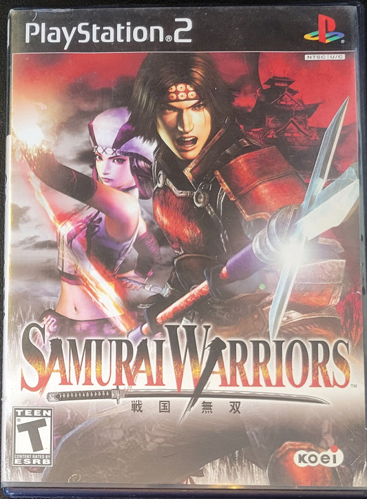 Samurai Warriors - Sony PlayStation 2 PS2 Pre-Owned Tested & Working Great Shape!