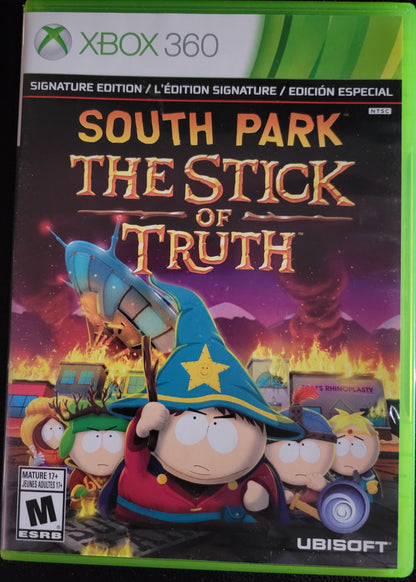 South Park: The Stick Of Truth MINT SIGNATURE EDITION - Microsoft XBOX 360 - CIB Pre-Owned Great Shape Tested & Working