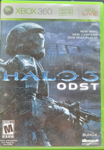 HALO 3: ODST (Campaign Only) - Microsoft XBOX 360 - Pre-Owned Tested & Working