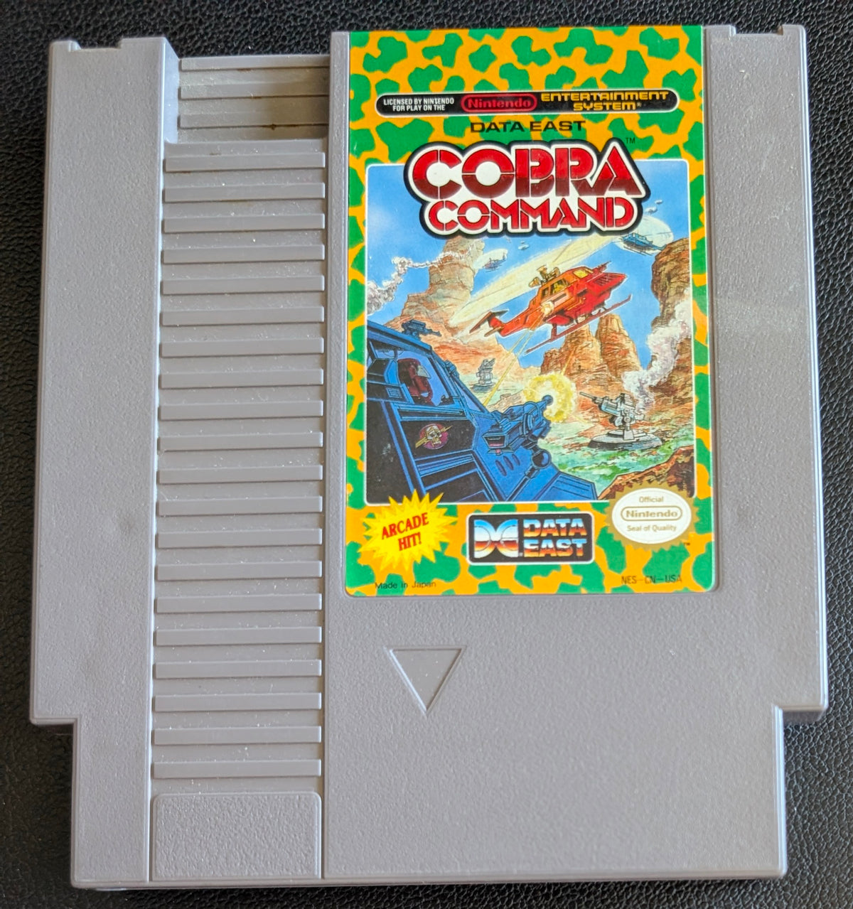 Cobra Command (1991) - Nintendo NES | Authentic | Cleaned & Tested + Protection Sleeve