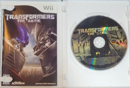 Transformers: The Game – 2007 Nintendo Wii CIB Re-Sealed Like New&nbsp;
