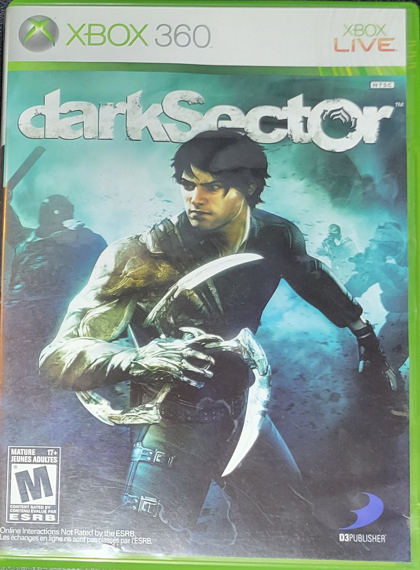Dark Sector – Microsoft Xbox 360 CIB – Clean Disc – RE-SEALED (2008)