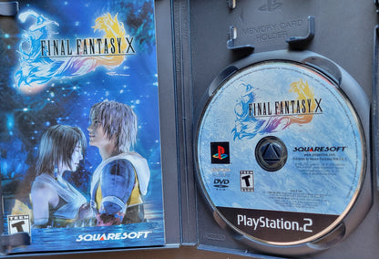 Final Fantasy X - Sony PlayStation 2 PS2 CIB Pre-Owned Great Shape! Tested & Working