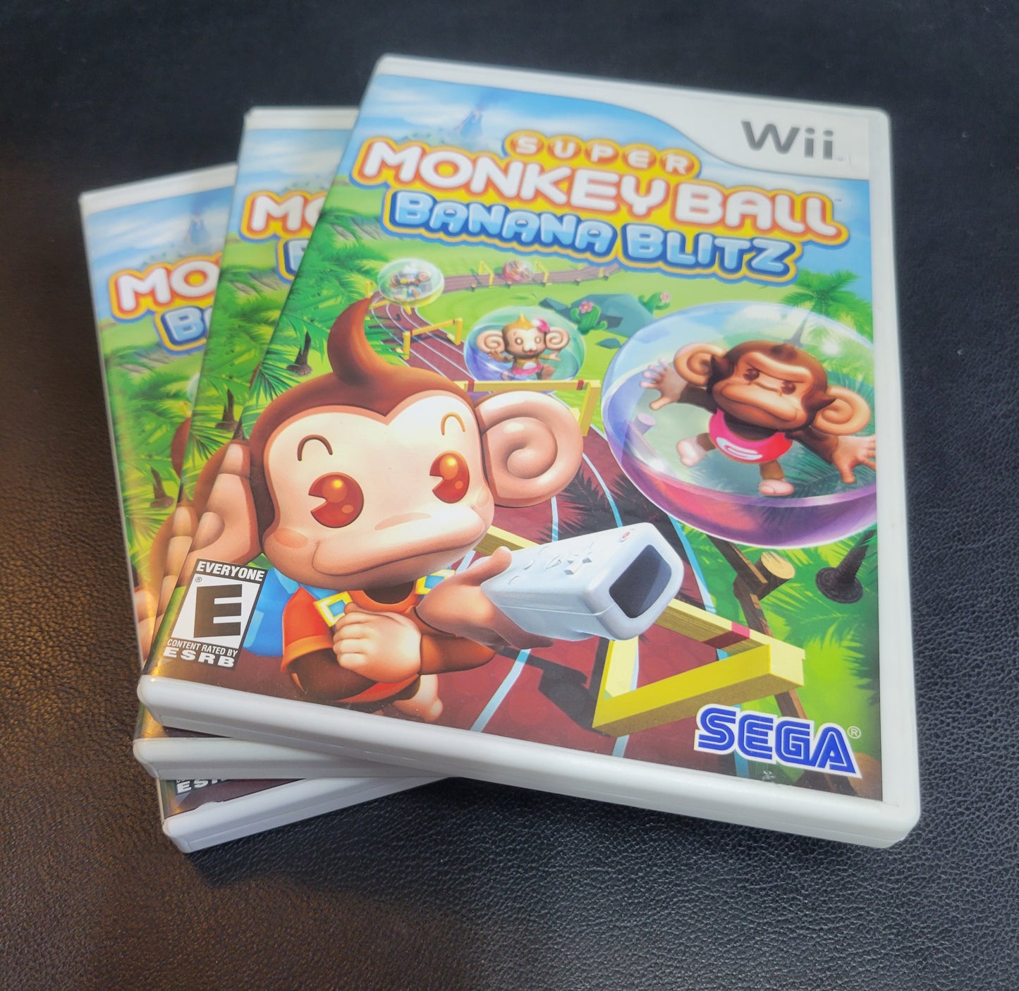 Super Monkey Ball: Banana Blitz – Nintendo Wii CIB – RE-SEALED + Like New