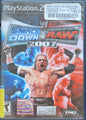 SmackDown Vs RAW 2007 - Sony PlayStation 2 PS2 Pre-Owned Great Shape! Tested & Working