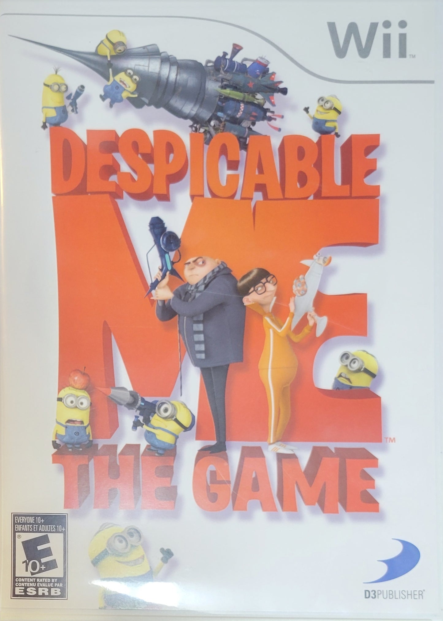Despicable Me The Game – Nintendo Wii – CIB Clean Disc Tested & Working (2010)