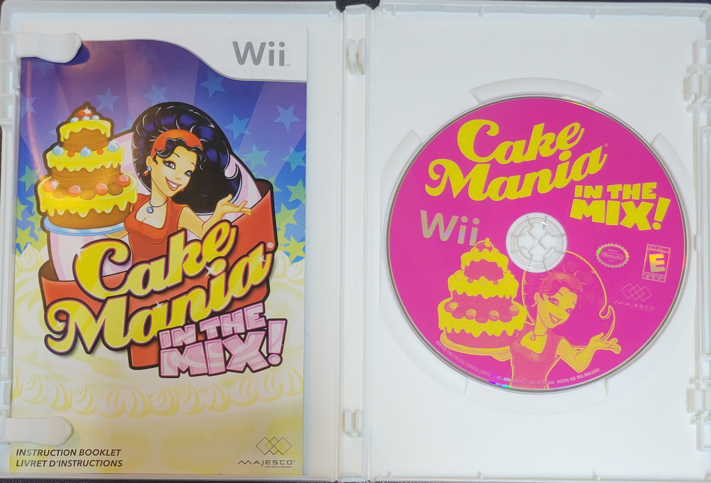 Cake Mania: In the Mix! – 2008 Nintendo Wii CIB – RE-SEALED + Clean Disc