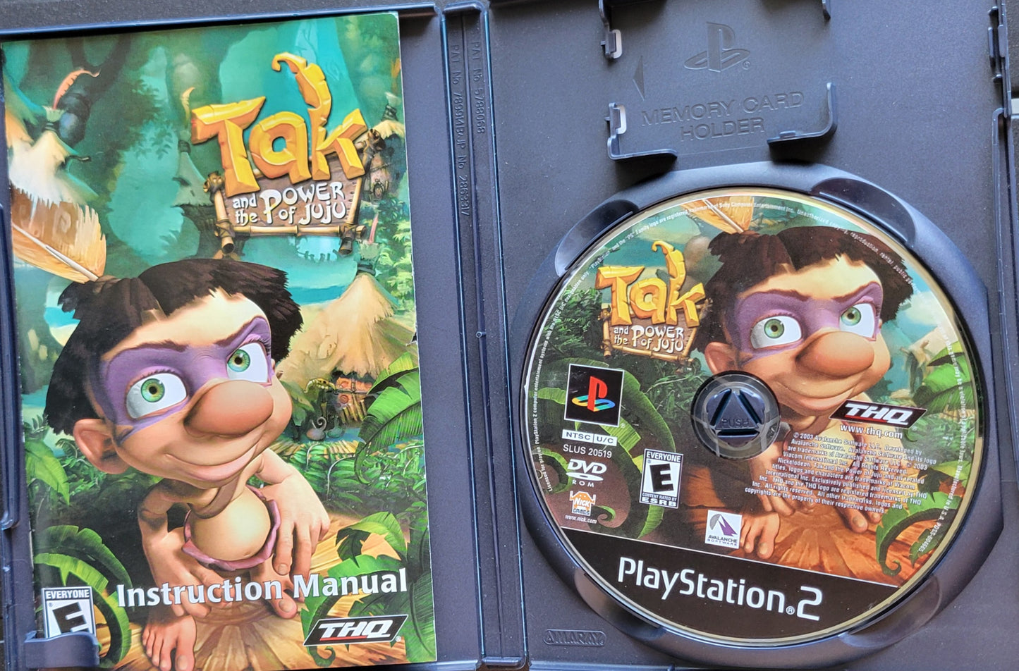 Tak & The Power Of JuJu - Sony PlayStation 2 PS2 CIB Pre-Owned Great Shape! Tested & Working