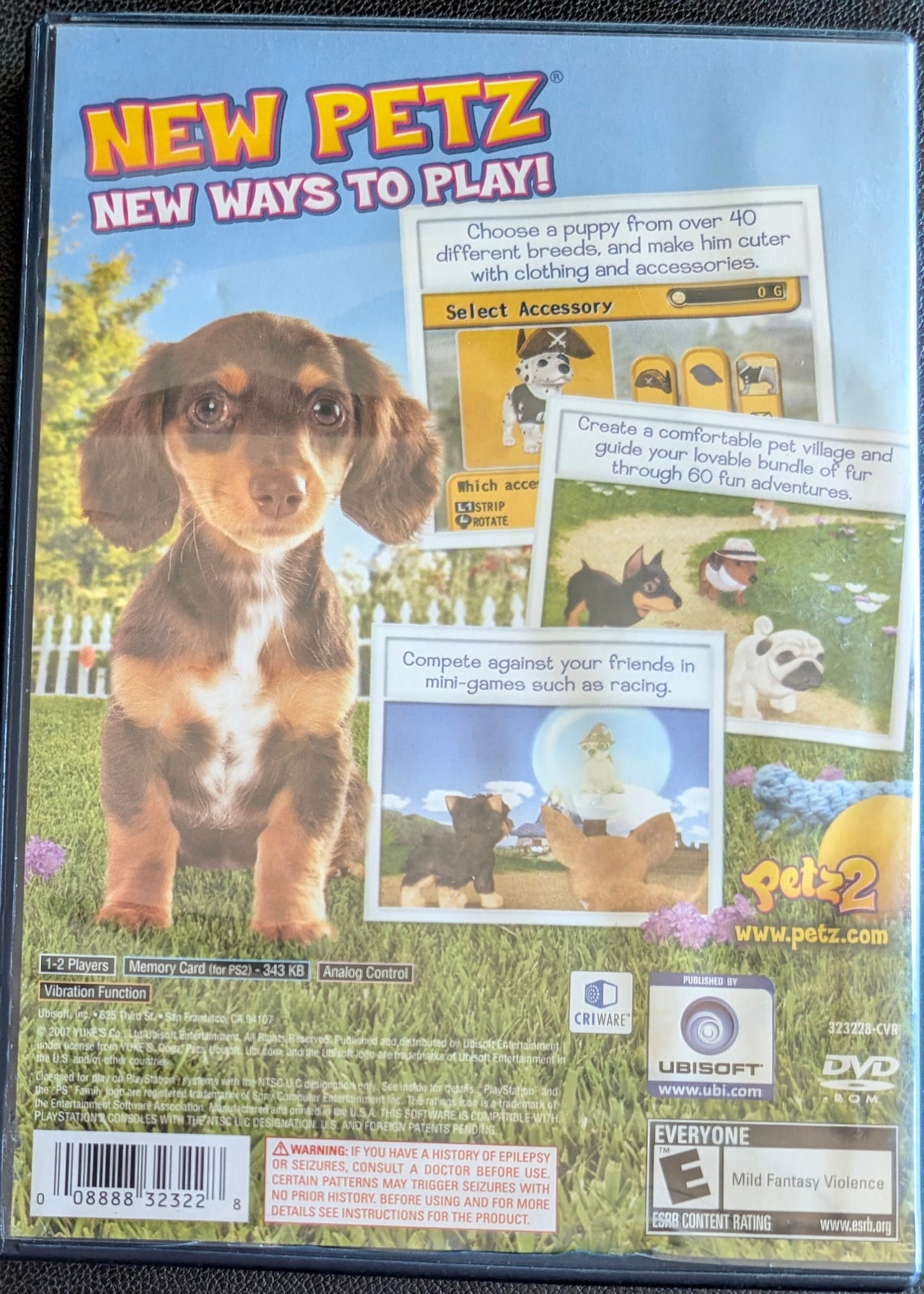 Petz Dogz 2 (2007) - CIB PlayStation 2 (PS2) | RE-Sealed