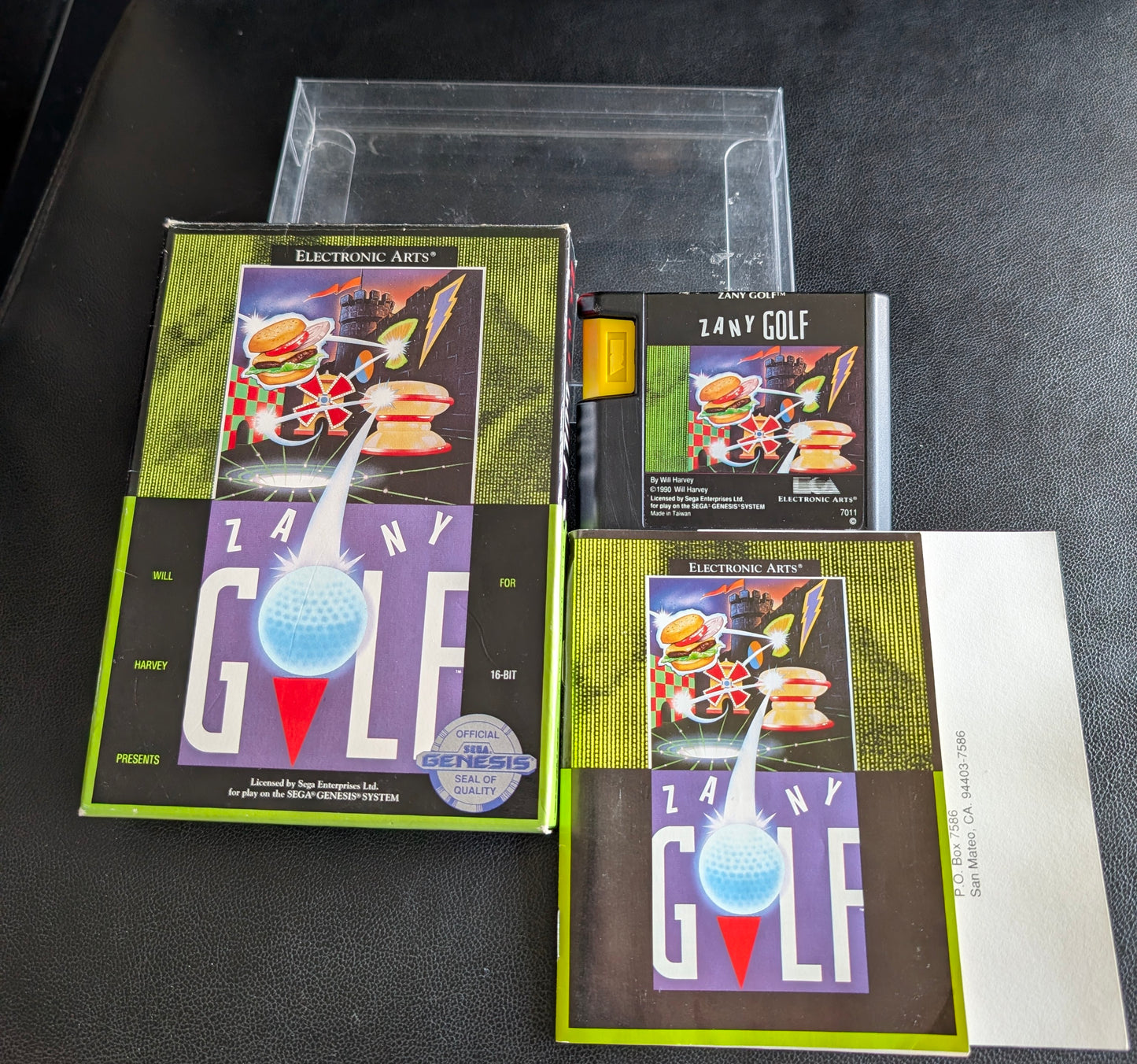 Zany Golf - Boxed CIB (Sega Genesis) | 1991 | Sports / Mini Golf