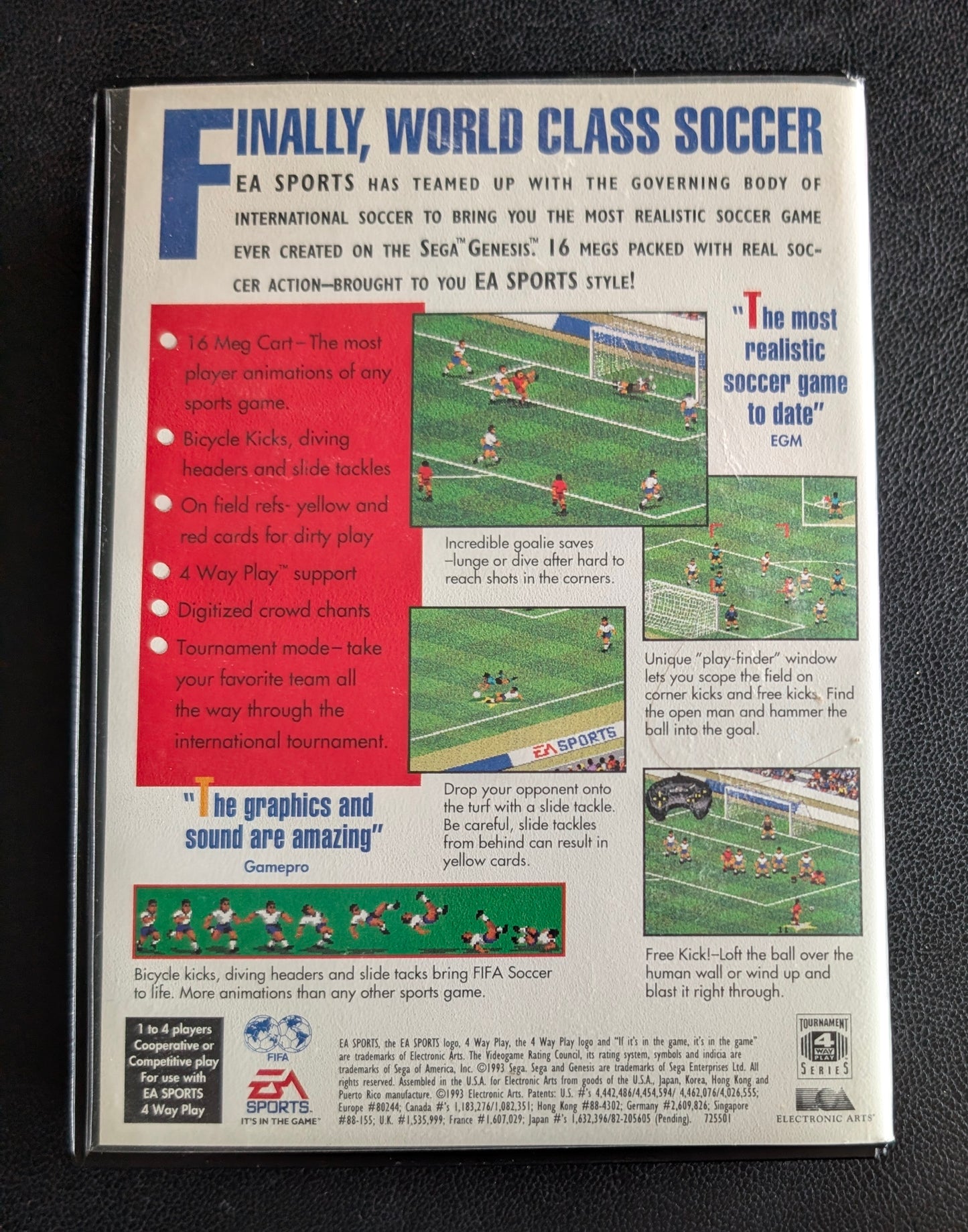 FIFA International Soccer - Boxed CIB (Sega Genesis) | 1993 | Sports / Soccer
