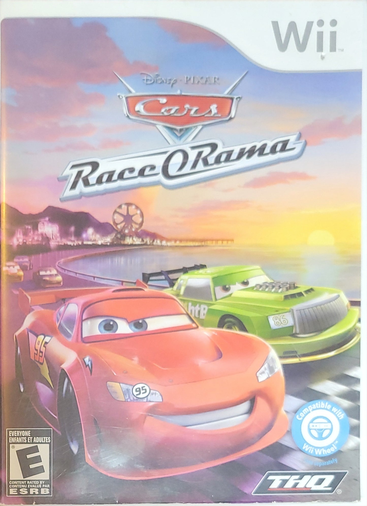 Disney Pixar's Cars Race-O-Rama 2009 Nintendo Wii CIB Re-Sealed Clean Disc