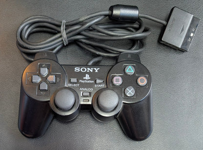 PlayStation 2 Slim Black Console Bundle (2004) - PS2 | CIB - SCPH-77001