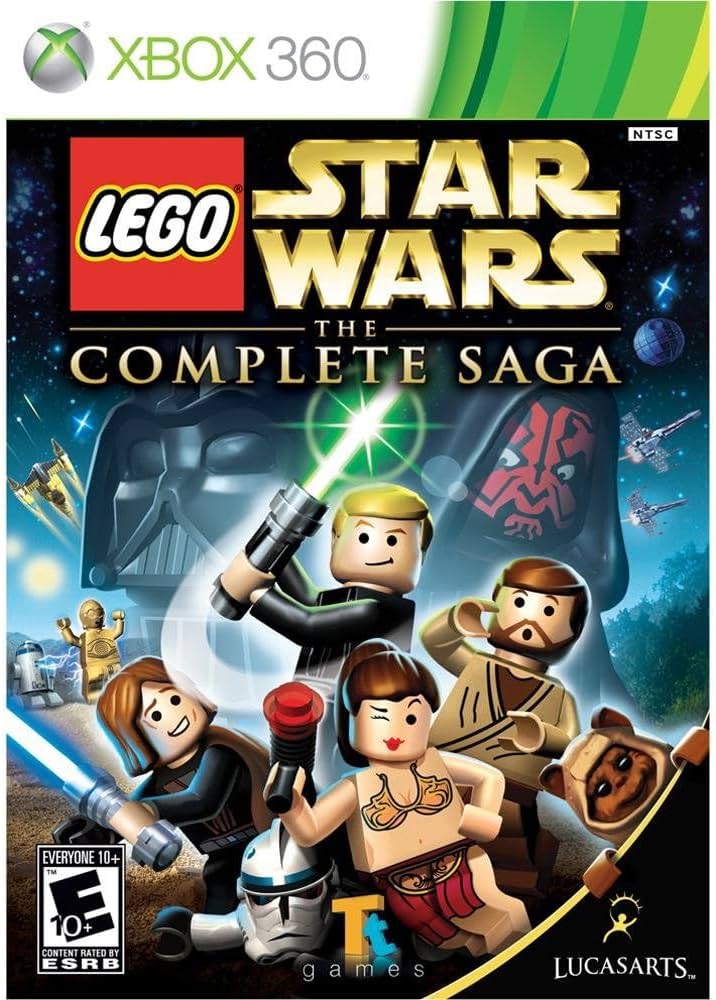 Lego Star Wars: The Complete Saga Platinum Hits - Microsoft XBOX 360 - RE-Sealed