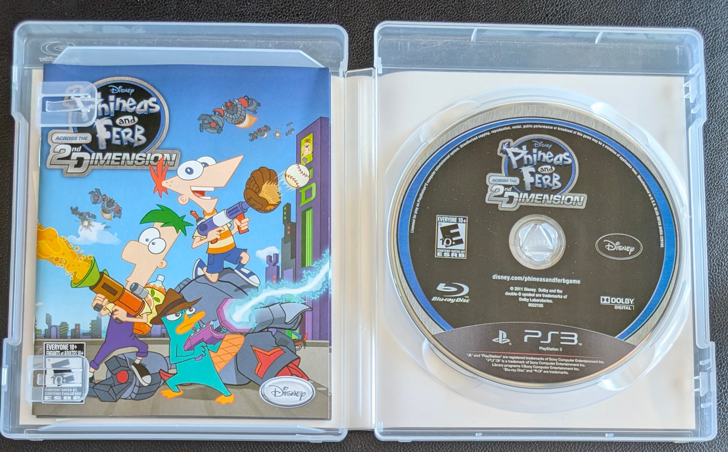 Phineas and Ferb: Across the 2nd Dimension (2011) - CIB PlayStation 3 (PS3) | RE-Sealed