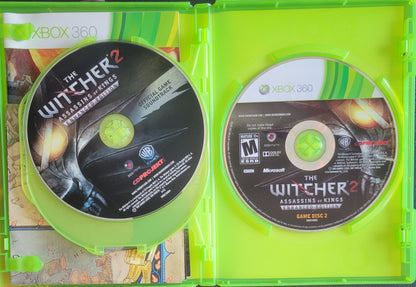 The Witcher 2: Assassin's Of Kings Enhanced Edition - (CIB) - Microsoft XBOX 360 - Pre-Owned Like New CLEAN DISC