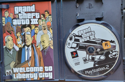 Grand Theft Auto 3 - Sony PlayStation 2 PS2 CIB Pre-Owned Great Shape! Tested & Working