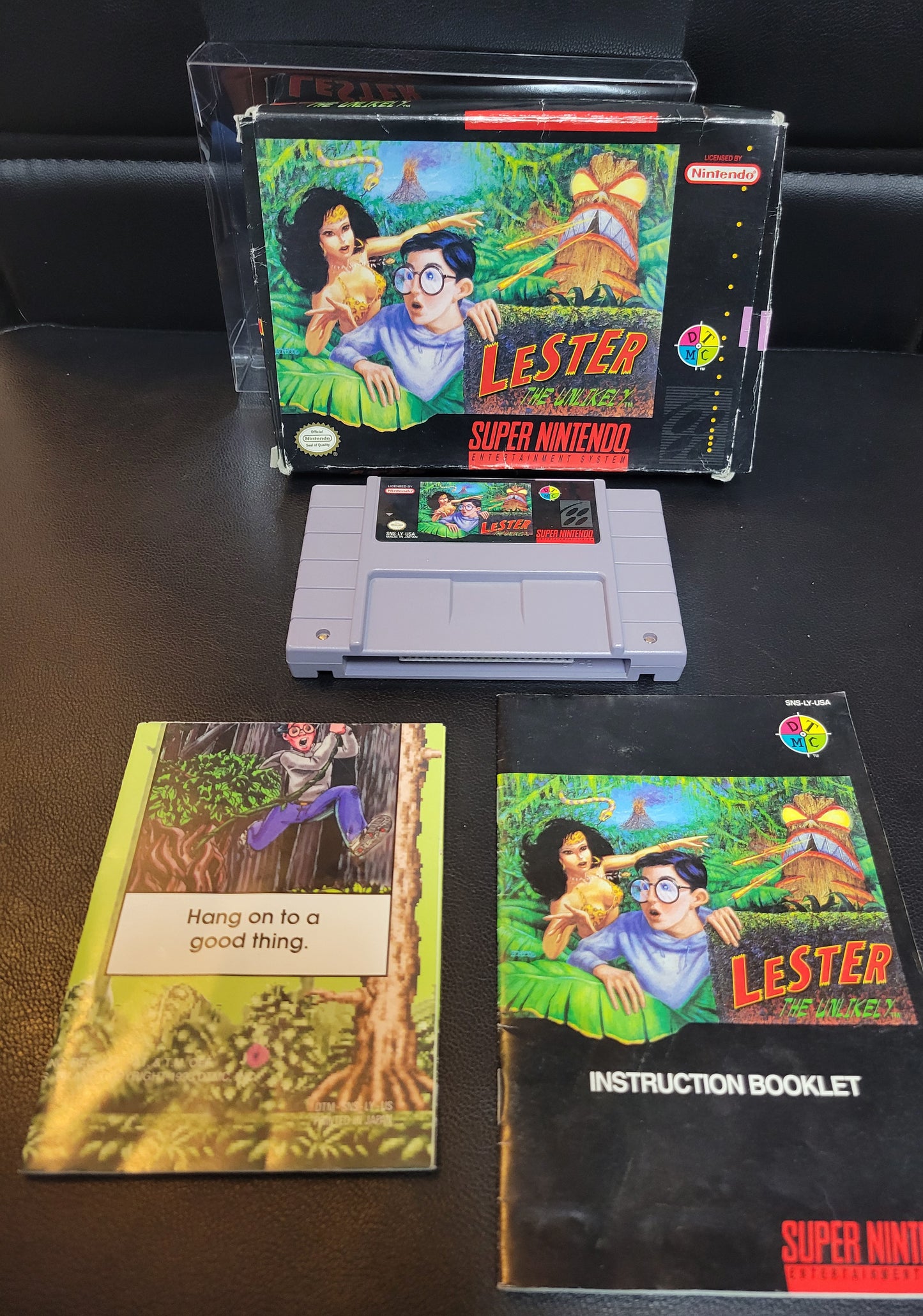 Lester The Unlikely (SNES) - Super Nintendo Ent. Great Condition - CWB Box + Protector