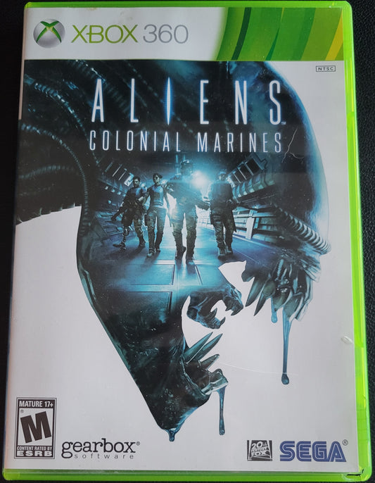 ALIENS: Colonial Marines - Microsoft XBOX 360 - CIB Pre-Owned Great Shape Tested & Working