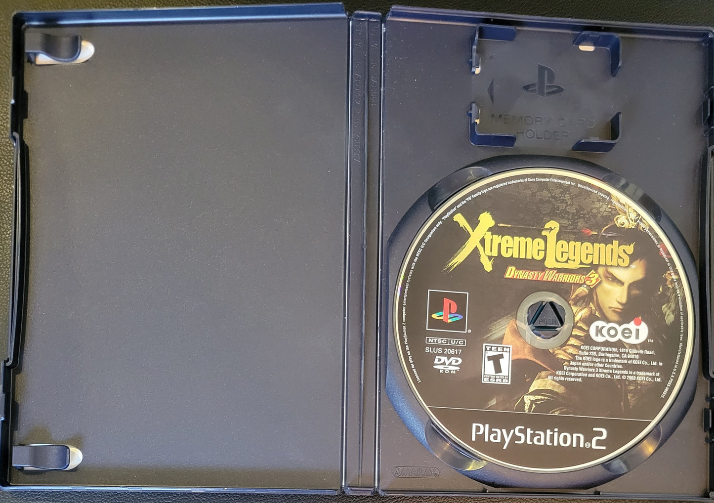 Xtreme Legends: Dynasty Warriors 3 - Sony PlayStation 2 PS2 Pre-Owned Tested & Working Great Shape!