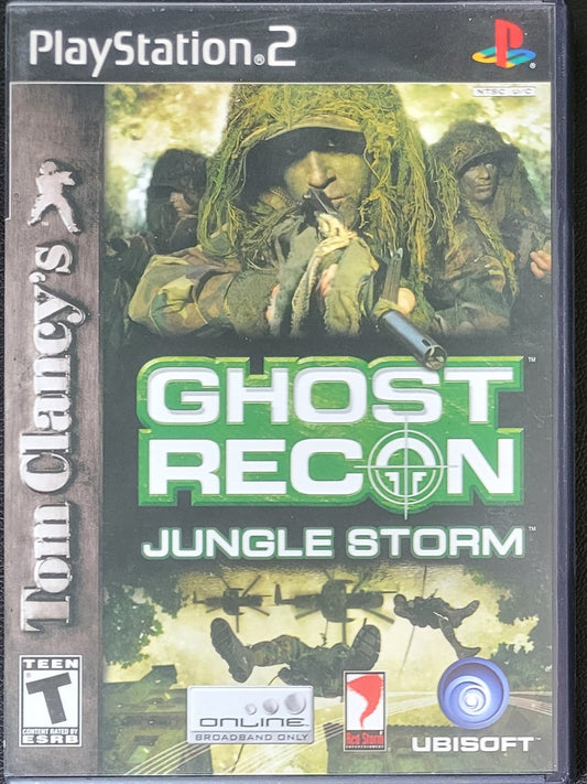 Ghost Recon: Jungle Storm - Sony PlayStation 2 PS2 (CIB) Pre-Owned Tested & Working Great Shape!