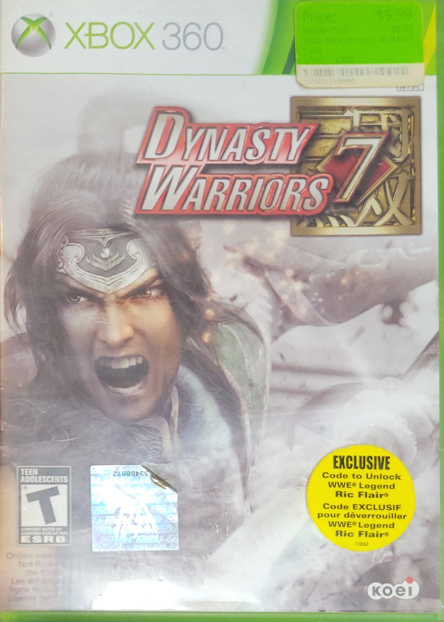 Dynasty Warriors 7 – Microsoft Xbox 360 CIB – Clean Disc – RE-SEALED (2011)