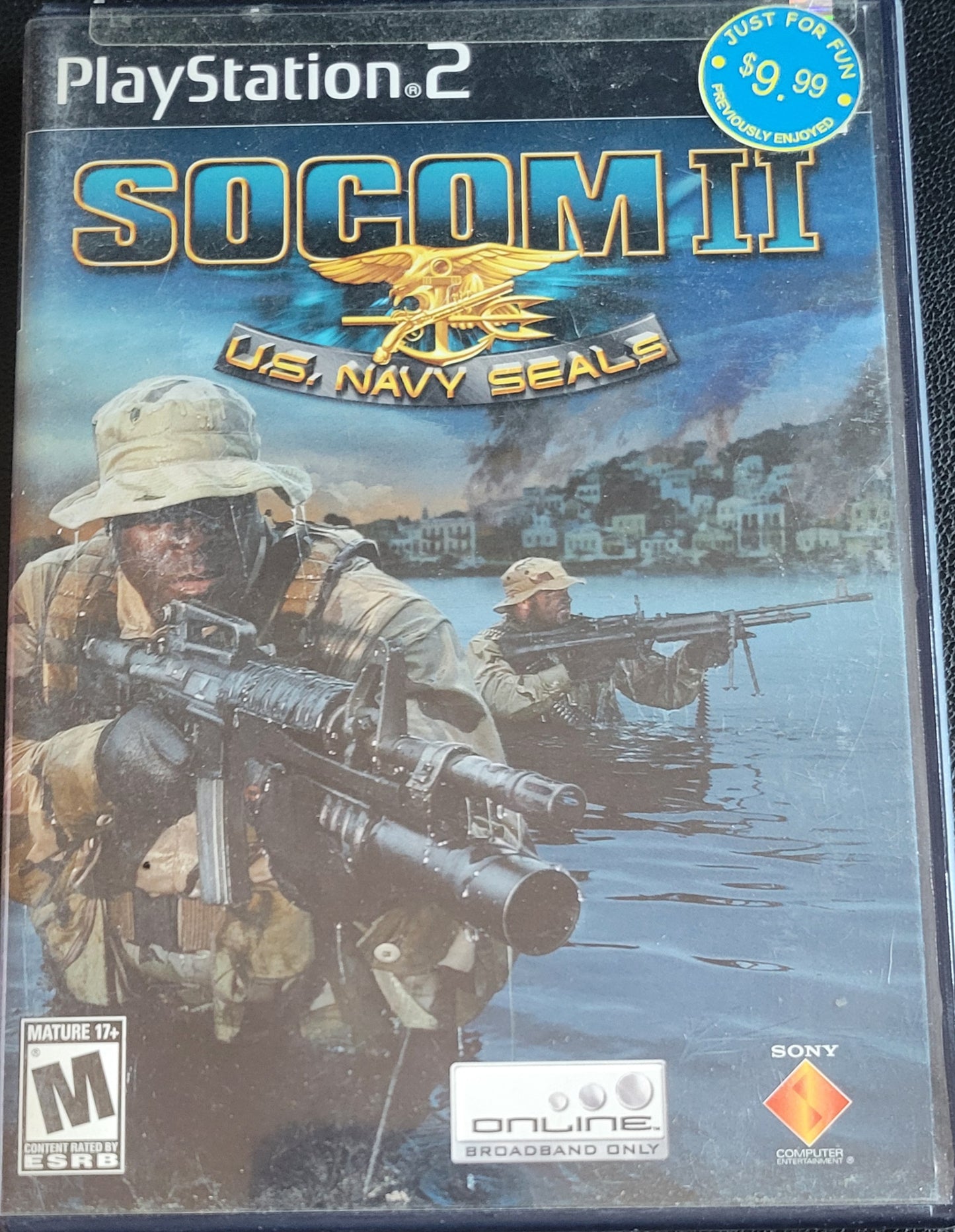 SOCOM 2 – Sony PlayStation 2 PS2 (CIB) – Tested – Re-Sealed (2003)