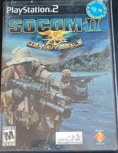 SOCOM 2 – Sony PlayStation 2 PS2 (CIB) – Tested – Re-Sealed (2003)