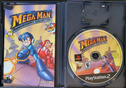 Mega Man Anniversary Collection - Sony PlayStation 2 PS2 (CIB) Pre-Owned Tested & Working Great Shape!