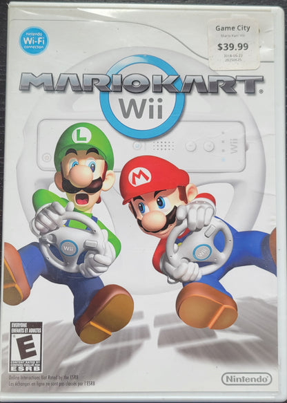 MARIO KART - 2013 Nintendo - Wii - Entertainment System CIB Clean Disc Tested & Working