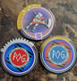 Super Rare Milk Cap Easter Egg Pogs!!! 1 In 500 Pack Inserts Lot Of 3 Featuring NHL POGMAN # 213 1/1000 Packs Ultra Rare Insert Pog 1994